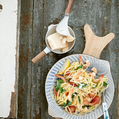 Spaghetti With Scampi